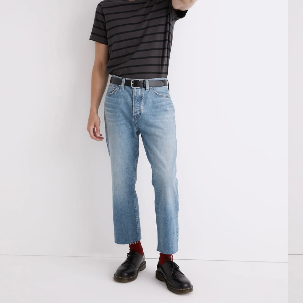 Madewell Men's Vintage Boot Cut Jeans in Harewood Wash Sz 30W 30L 100% Cotton